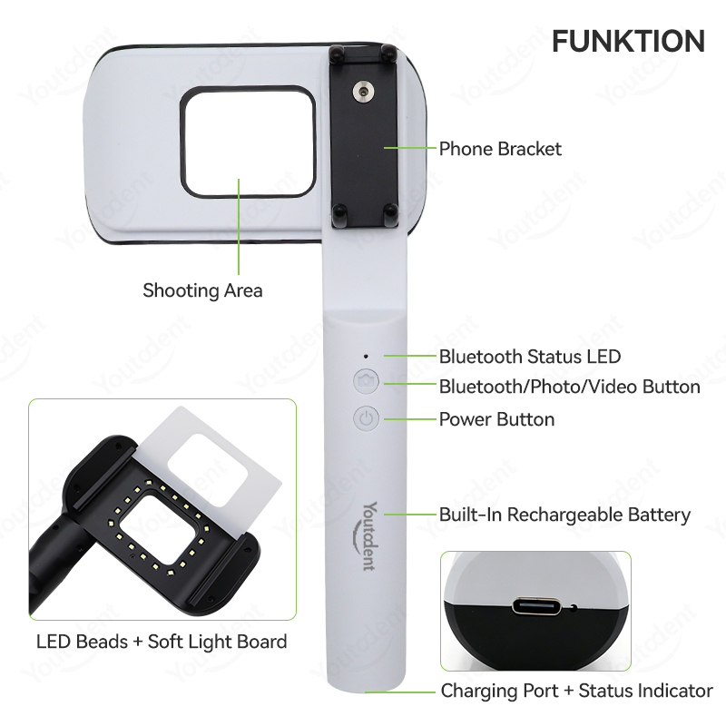 Youtodent – портативный стомат – обзор и цена Photography Lighting Handheld