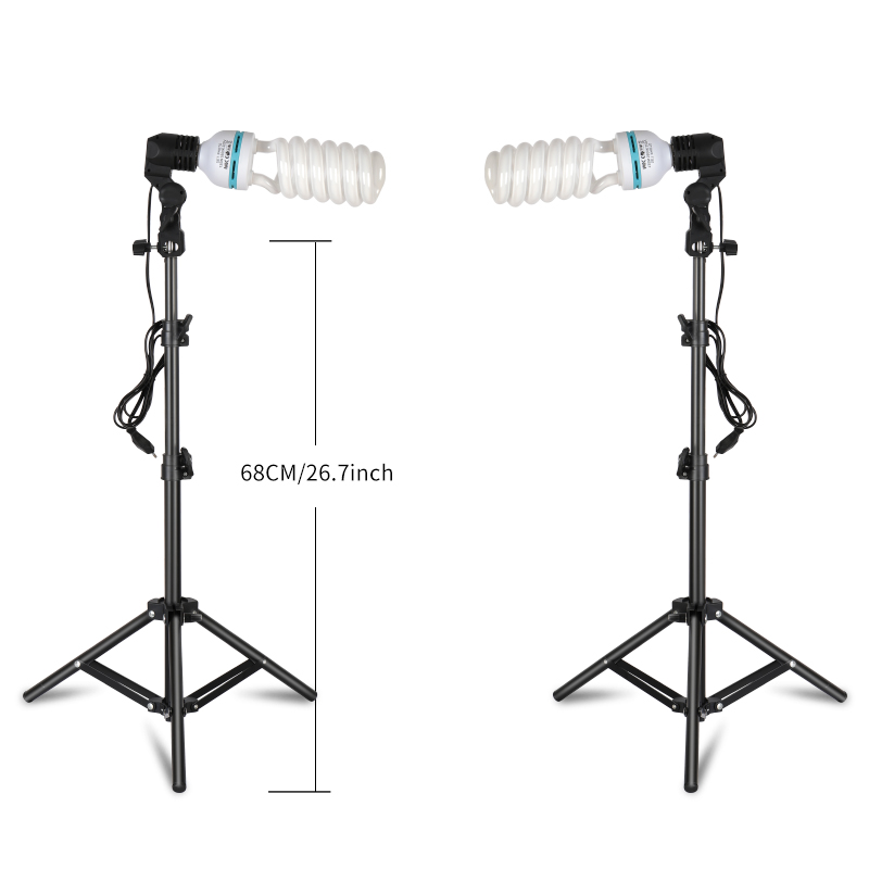 2 шт., 135 Вт, 5500 К, комплек – обзор и цена Photography Lighting Kit Portable