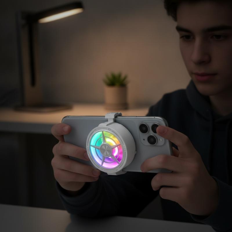 Крепящийся на телефон вентилят – обзор и цена Photography Lighting Game